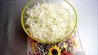 Как быстро и мелко нашинковать капусту Лайфхак для кухни