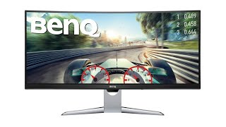 2018 BENQ EX3501R 35" ULTRAWIDE CURVED - 3440 x 1440 - HDR10 MONITOR - FreeSync / 4ms / HDMI / USB-C