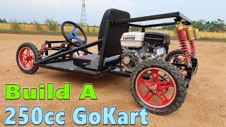 Build a 250cc Go Kart at Home - Tutorial