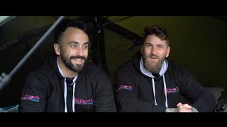 On the bank with Richworth Baits team members Jack Greener & Billy Brickell.