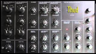 Four Korg MS-20 Mini Patches