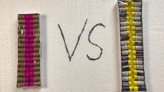 Fp3 Small vs. P1000 Thunder King - Polenböller Vergleich - Tag und Nacht