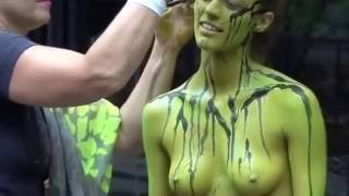 WORLD Body Painting day  /Amazing Body Painting Festival 2016 in New York City
