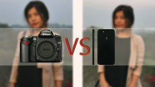iPhone 7 plus (Portrait Mode) vs DSLR (Nikon D90)