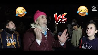 (ABUELO Y PADRE RAPEROS ?) ECORAPER MIGUELITO vs CHAMPI KRM I BATALLÓN RISAS