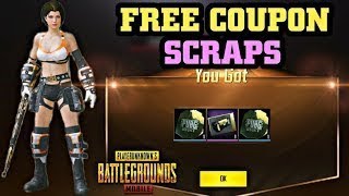 "5 Crate Coupon" New Trick in Pubg Mobile || Free Crate Coupon || Pubg Mobile