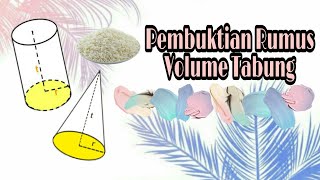 PEMBUKTIAN RUMUS VOLUME TABUNG