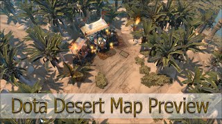 Dota 2 Desert Map (Карта Dota 2 в стиле пустыни)