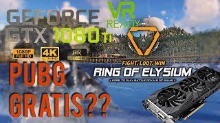 New PUBG? (Ring of Elysium) Teszt/Benchmark i7 6700K,GTX 1080Ti,16GB Ram Ultra 4K UHD 60FPS