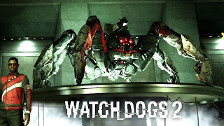 ROBOT PAJĄK JEST OP! ᕕ(ಠ෴ಠ)ᕗ w WATCH DOGS 2 SINGLEPLAYER "WOJNA ROBOTóW 2" #43 [PL/HD]
