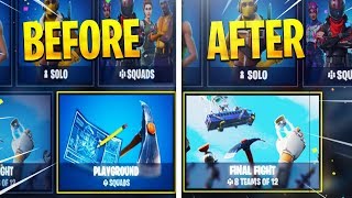 When PLAYGROUND MODE will RETURN & Why it was REMOVED (Fortnite Playground LTM)