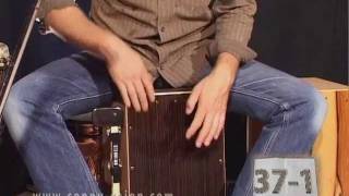 Cajon demonstration with Heck Stick: FUNK