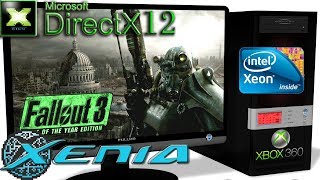 XENIA DX12 [Xbox 360] - Fallout 3 [Ingame] DirectX12 api #1