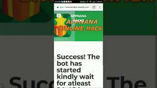 Appnana hack 2018 | 100% Working | Android & IOS | Bot Your Code