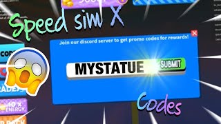 NEW SPEED SIMULATOR X CODES [ROBLOX]