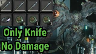 Resident Evil 2 - G Stage 3 (Hardcore - Only Knife & No Damage)