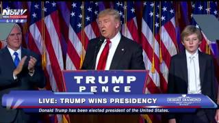 FNN HISTORY: Donald Trump Wins Presidency - FULL SPEECH - FNN