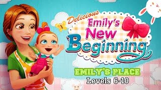 Delicious 10: Emily’s New Beginning [HD Gameplay] – Emily’s Place (Levels 6-10)