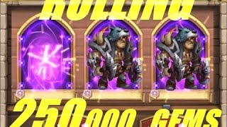 Битва Замков/Castle Clash РОЛЛ ГЕРОЕВ НА 125 000 САМОЦВЕТОВ!!!