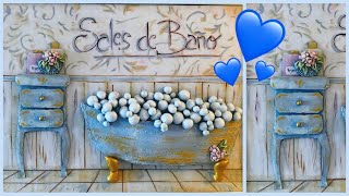RECICLANDO CARTÓN ? IDEA PARA DECORAR TU CUARTO DE BAÑO