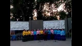 Народная Кубанская песня "Дождик накрапывает"