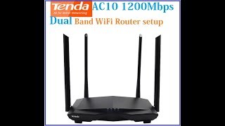 Tenda AC10 1200Mbps Wireless MU MIMO Dual Band Gigabit