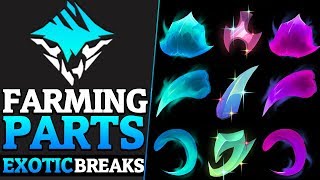 Exotic Break Parts - Part Break Builds - Elemental, Neutral and Aetheric - Dauntless Patch 0.8.2