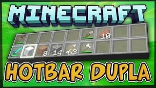 Двойной хотбар! Обзор модов Minecraft 1.7.10