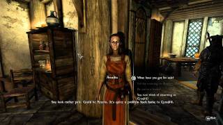 Skyrim Roleplay - Part 21 - Mysterious Woman and Some Bad News