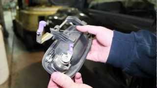 Remove, Replace Front Exterior Door Handle - 99 Durango