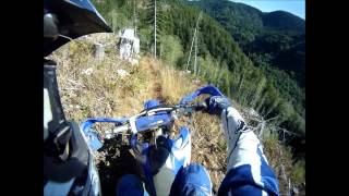 YZ 450 crash Jordan Creek Oregon  9-29-12