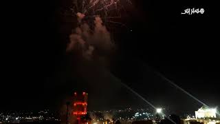 مذهل.. شهب اصطناعية تزين سماء مدينة الرباط
