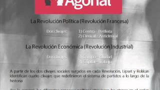 Lipset y Rokkan Clivajes Sociales y Partidos Políticos