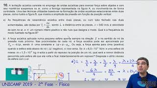 UNICAMP 2019 segunda fase Questão 10