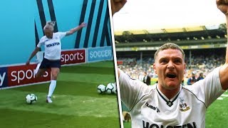 Jimmy Bullard Recreates | Gazza's LEGENDARY free kick against Arsenal