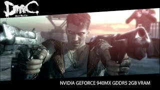 NVIDIA GEFORCE 940MX GDDR5 : DmC : Devil May Cry
