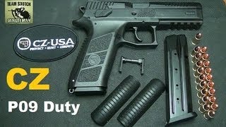 CZ P09 Duty Model Polymer Frame