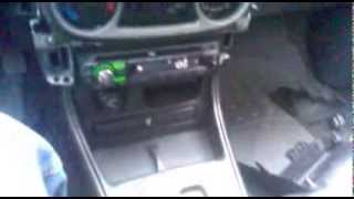 Как снимать магнитолу и вводить код Nissan Almera N16