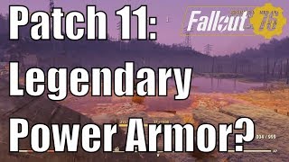 Fallout 76: Legendary Power Armor in Patch 11 - Vault 94 and 96 Opening?