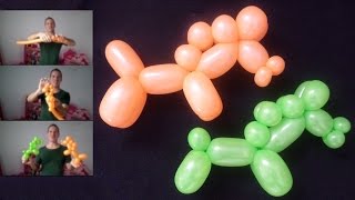 como hacer un caballo con globos - globoflexia fácil - caballo con un globo
