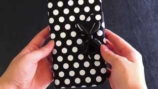 Samsung Galaxy Mega 6.3 Polka Dot Bow Custom Handmade Wallet Phone Case By Shop Trokm