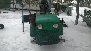минитрактор с переломной рамой своими руками