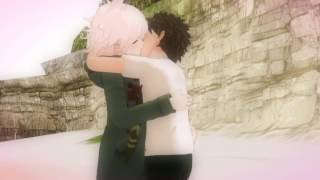 MMD - Kiss [Komahina]