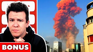 Horrifying Explosion in Beirut Caught on Video. Devastating damage. Lebanon updates still coming in