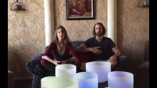 Guided Breathwork Meditation with Crystal Bowls & Voice + Throat Chakra