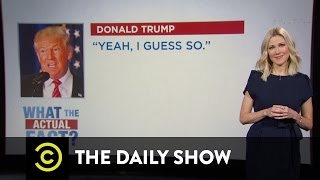 What the Actual Fact? - Donald Trump's Anti-Terrorism Policies: The Daily Show