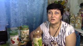 Декупаж баночек под сыпучие продукты ХоббиМаркет