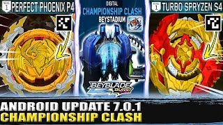 NOVO UPDATE + QR CODES TURBO SPRYZEN S4 PERFECT PHOENIX P4 BEYBLADE BURST TURBO APP 7.0.1