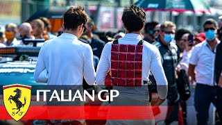 Charles and Carlos message after the Italian GP