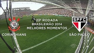 Melhores Momentos - Corinthians 3 x 2 São Paulo - Brasileirão 2014 - 21/09/2014